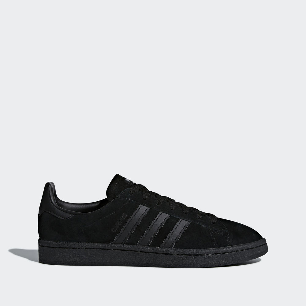 Adidas Campus - Originals ανδρικα - Μαυρα/Μαυρα/Ασπρα,Μέγεθος: EU 36 – 54 2/3 (254HFDJR)